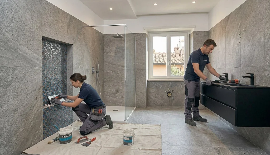 ristrutturazione-bagno-moderno-roma